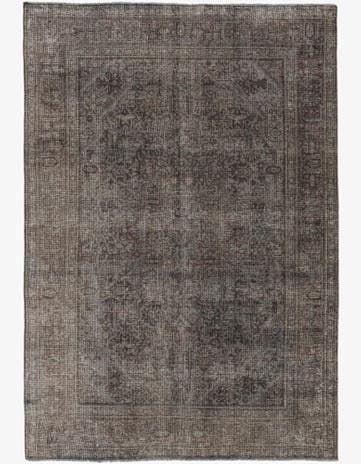 6' 5 x 9' 4 Hand Knotted Ultra Vintage Persian Wool Rug