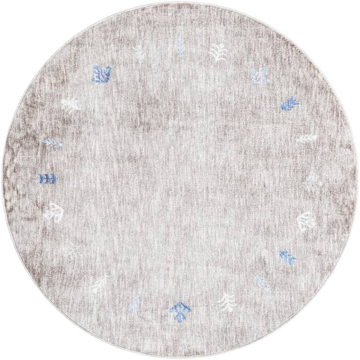 Detail image of 5' 3 x 5' 3 Gabbeh Round Rug