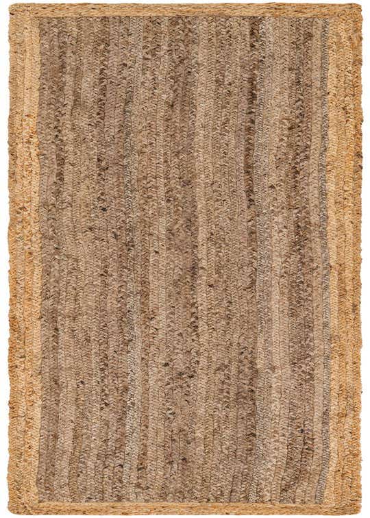 2' x 8' Handmade Braided Jute Runner Rug