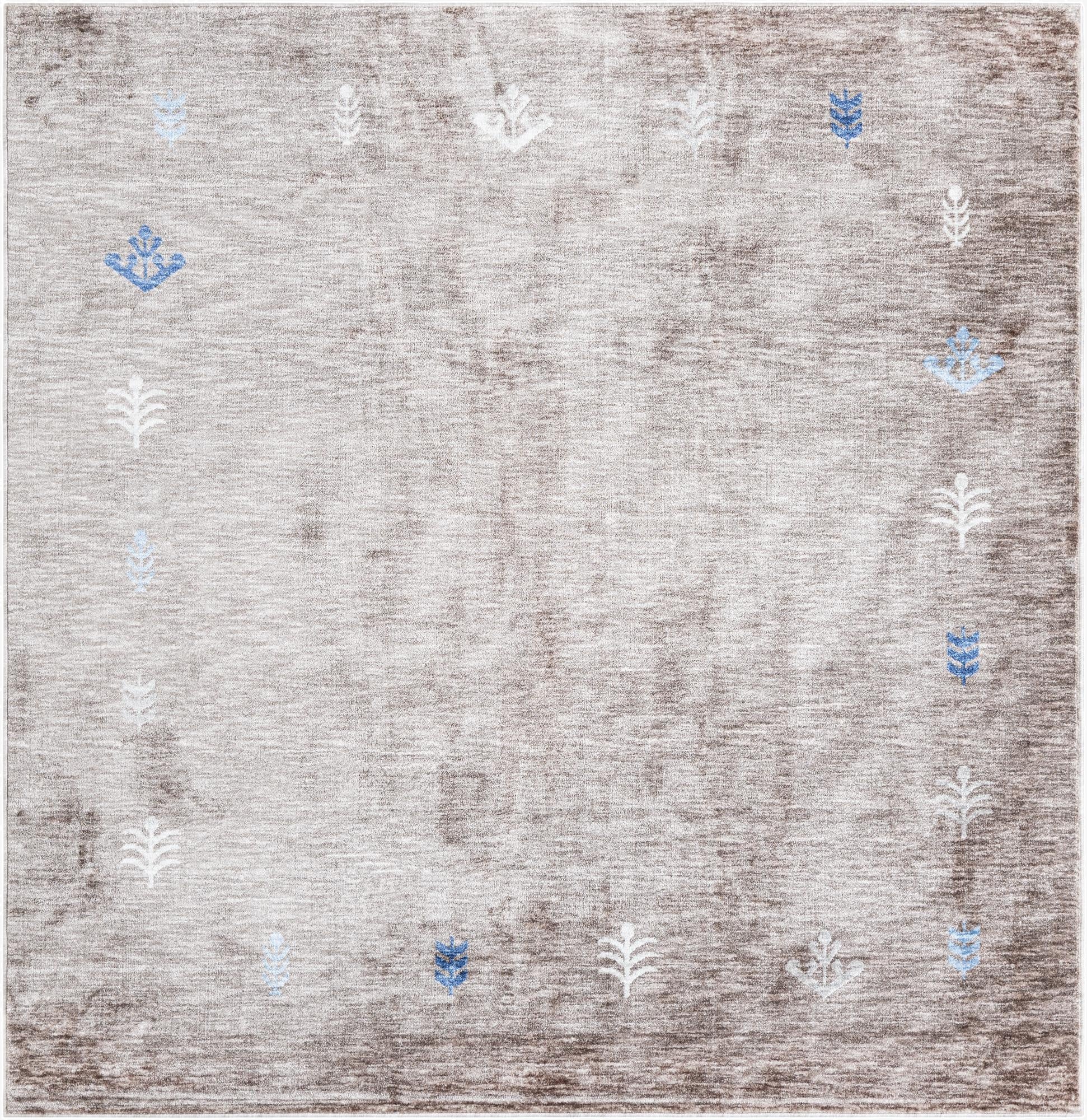 7' 10 x 7' 10 Gabbeh Square Rug