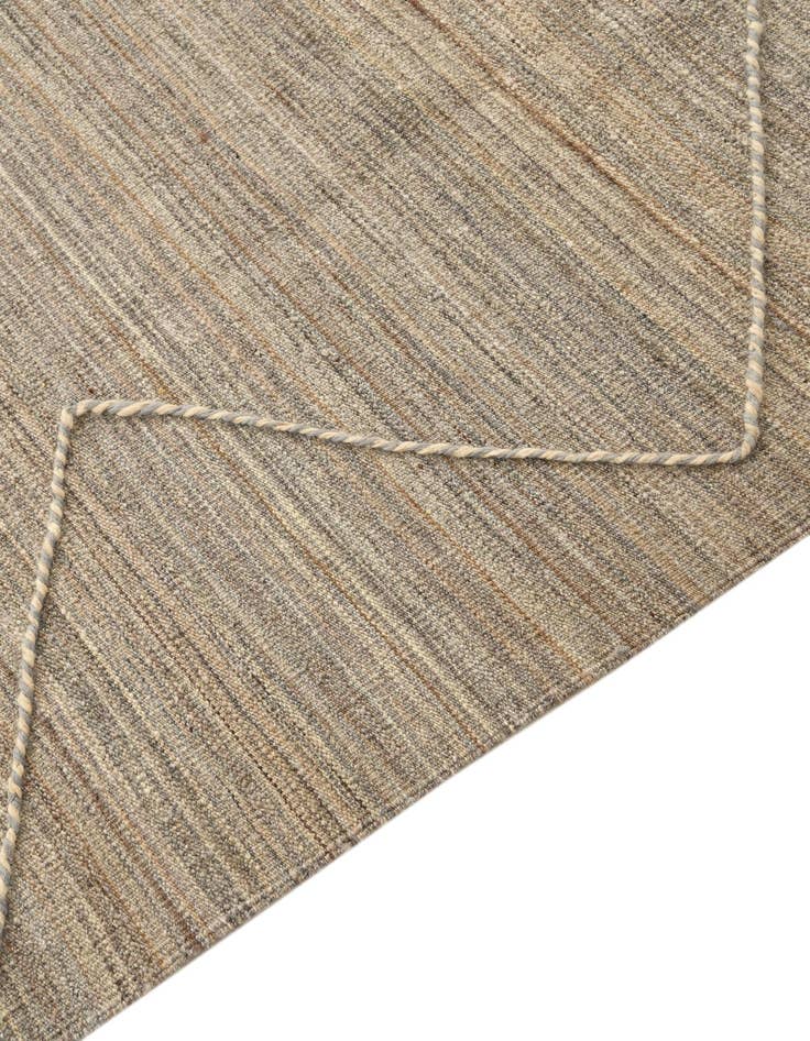 Detail image of 6' 6 x 7' Hand Knotted Moroccan Wool Square Rug