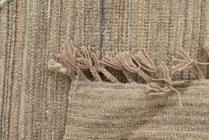 6' 6 x 7' Hand Knotted Moroccan Wool Square Rug