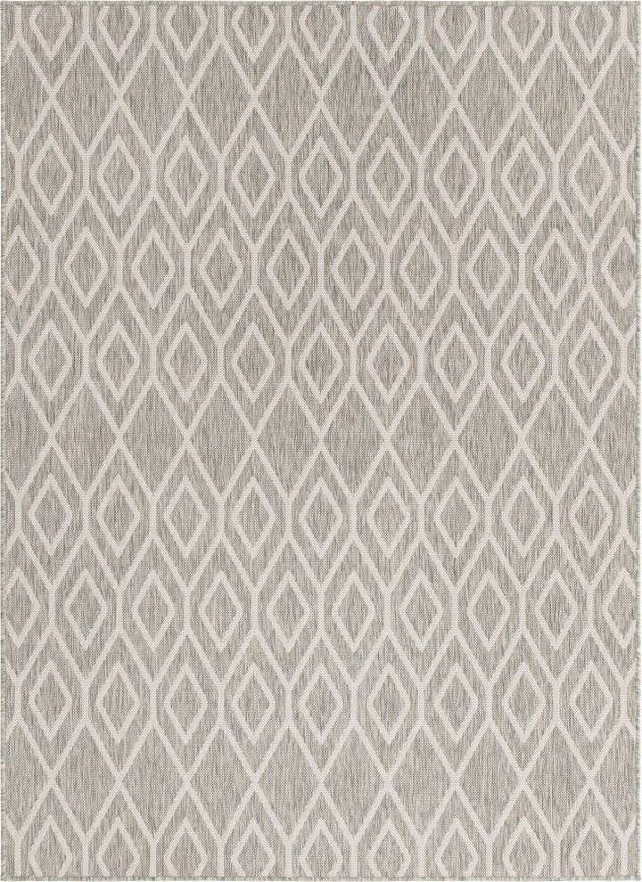 5' 3 x 8' Easy-Clean Jill Zarin Turks and Caicos Indoor / Outdoor Rug