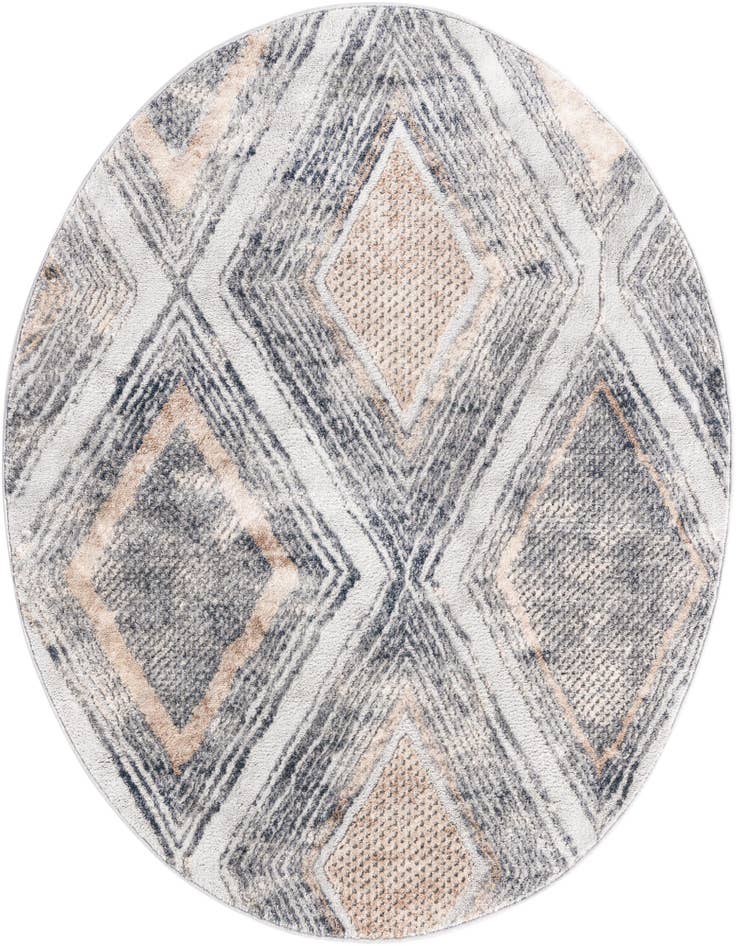 Detail image of 4' x 4' Caspian Round Rug