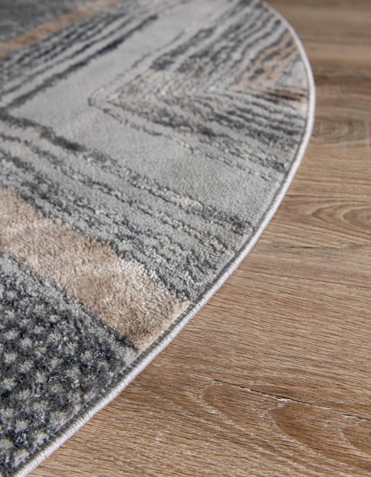 Detail image of 7' x 7' Caspian Round Rug