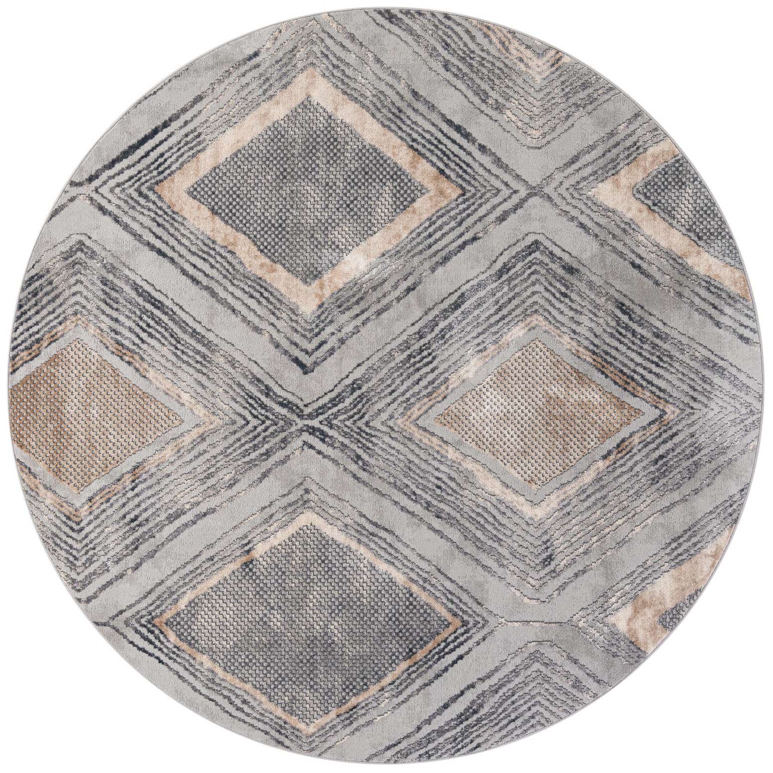 7' x 7' Caspian Round Rug