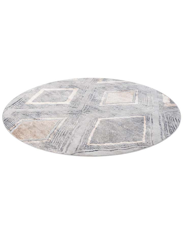 7' x 7' Caspian Round Rug