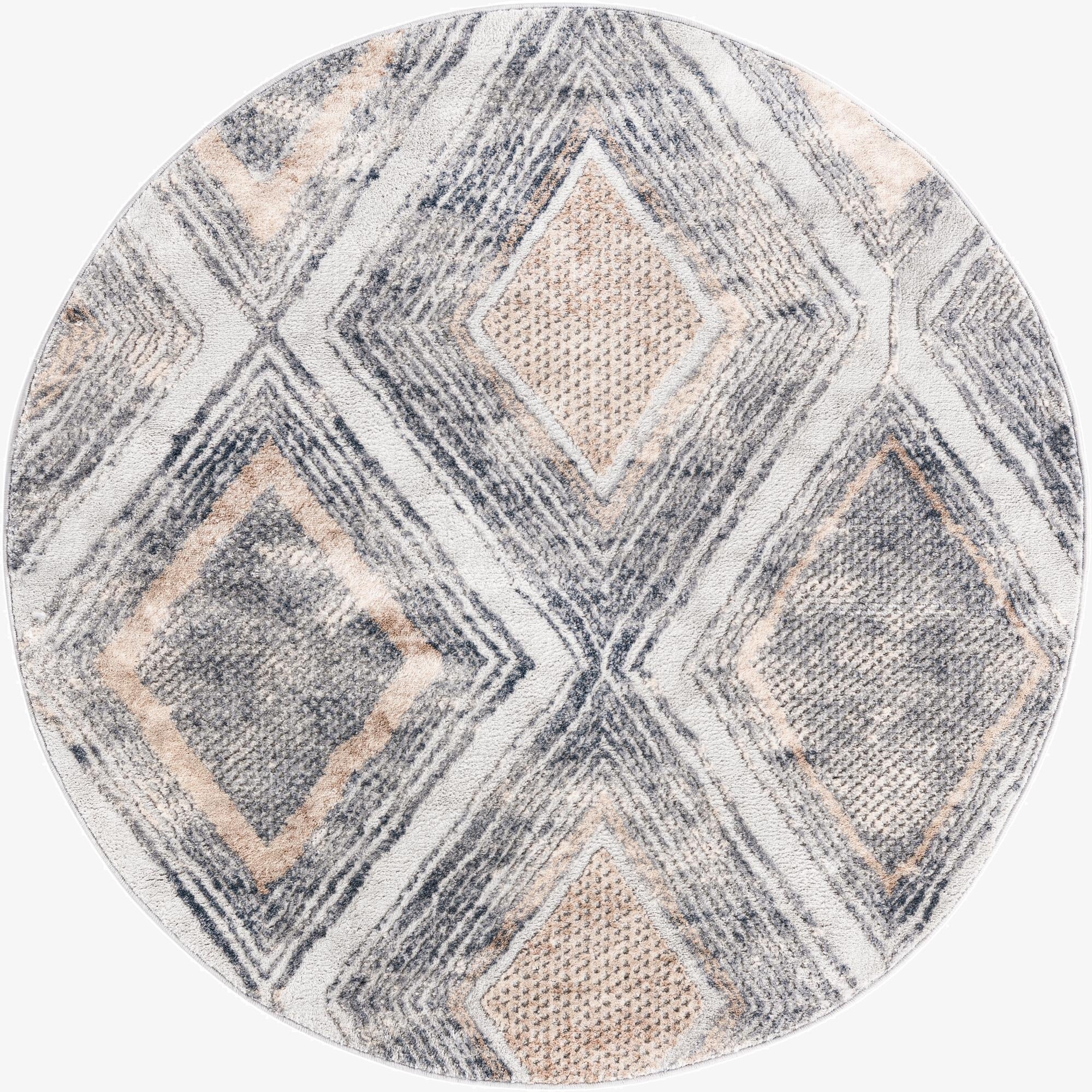 4' x 4' Caspian Round Rug
