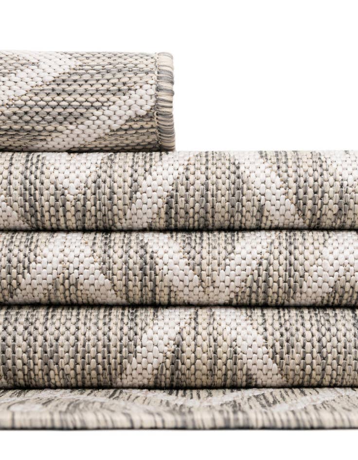 Detail image of 7' x 7'  Washable Jill Zarin Turks and Caicos Indoor / Outdoor Round Rug