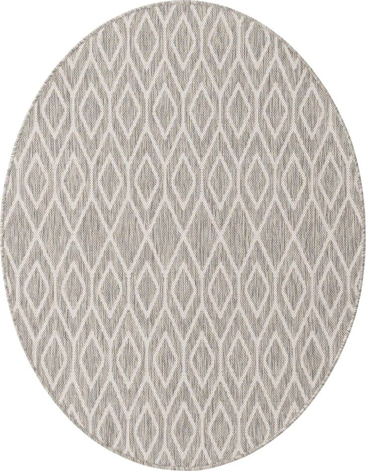 Detail image of 4' x 4' Easy-Clean Jill Zarin Turks and Caicos Indoor / Outdoor Round Rug