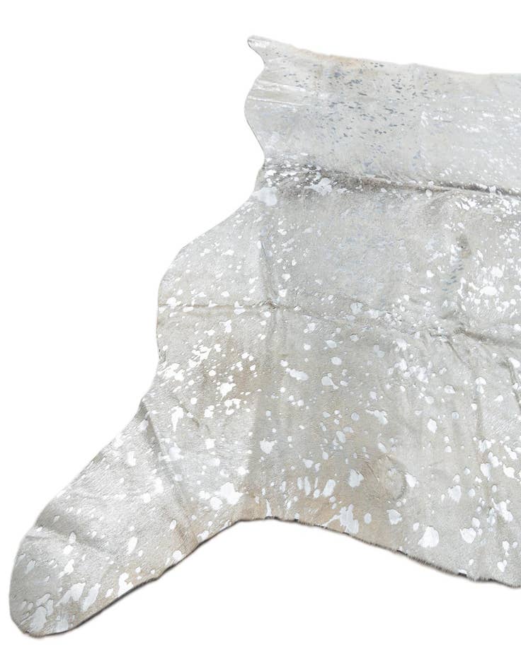 Detail image of 5' 8 x 6' 3 Cowhide Freeform Rug