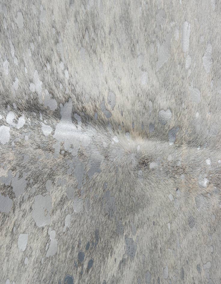 Detail image of 5' 8 x 6' 3 Cowhide Freeform Rug