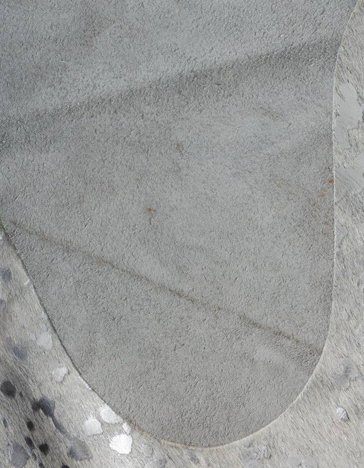 Detail image of 5' 8 x 6' 3 Cowhide Freeform Rug