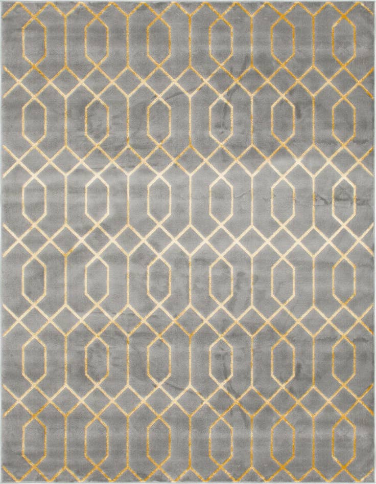 Detail image of 7' 10 x 10' Marilyn Monroe™ Glam Trellis Rug
