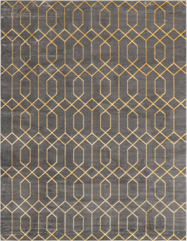 Detail image of 10' x 14' Marilyn Monroe™ Glam Trellis Rug