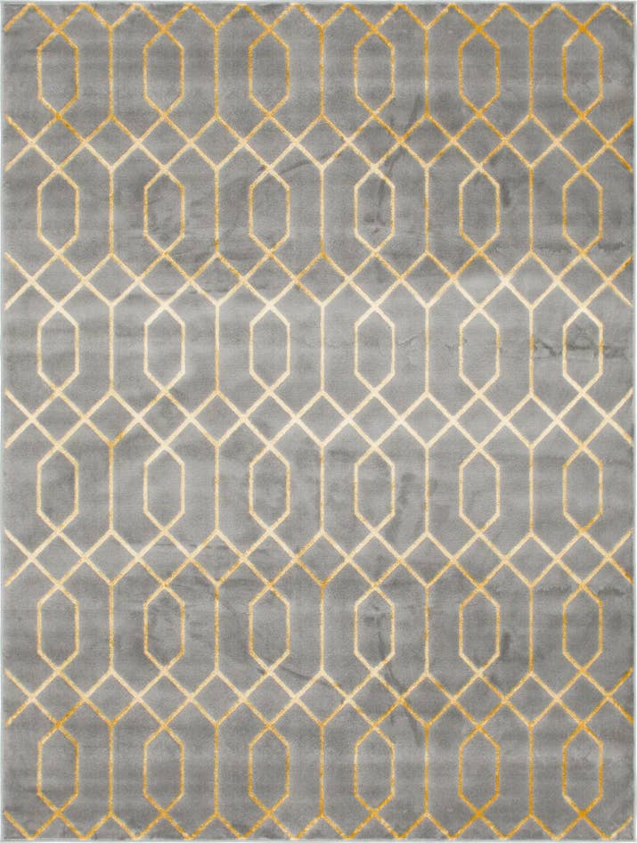 Detail image of 7' 10 x 10' Marilyn Monroe™ Glam Trellis Rug