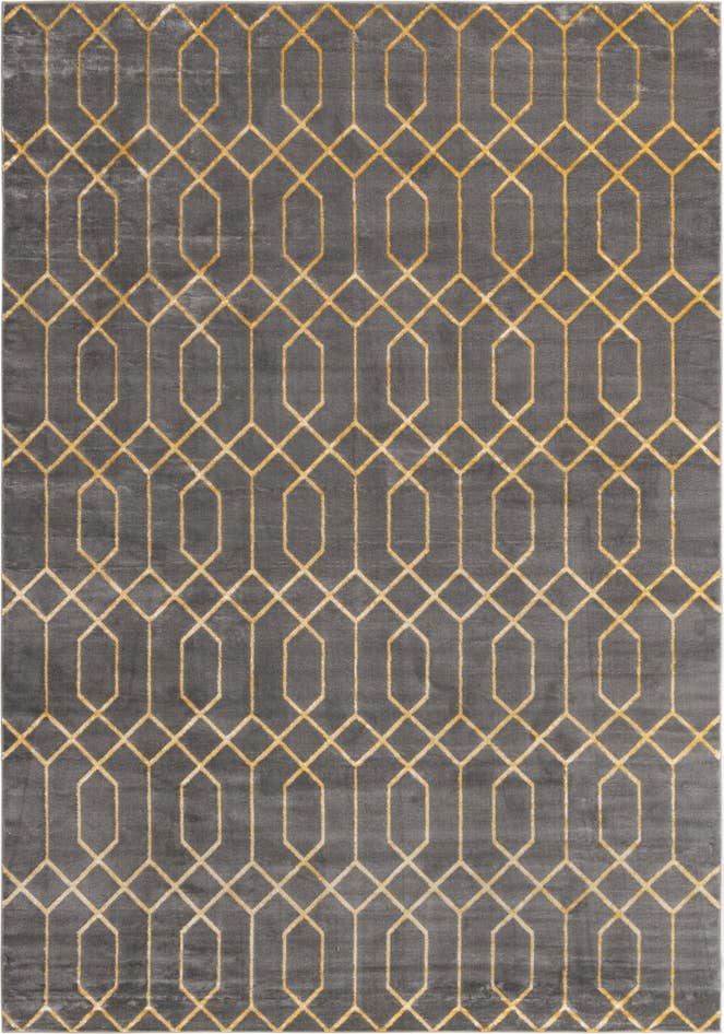 Detail image of 10' x 14' Marilyn Monroe™ Glam Trellis Rug