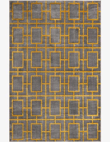 Gray Gold Marilyn Monroe™ Glam Deco Rug