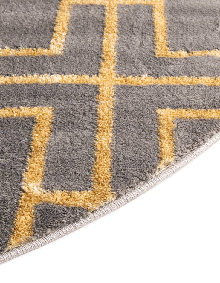 Detail image of 5' 3 x 5' 3  Marilyn Monroe&trade; Glam Deco Round Rug