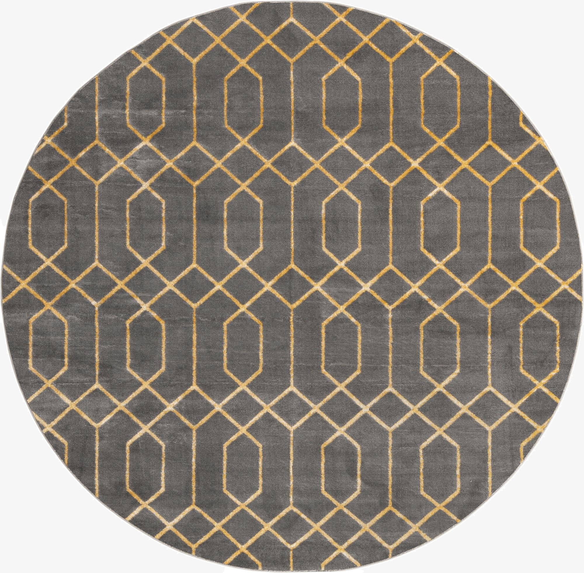 7' 10 x 7' 10  Marilyn Monroe&trade; Glam Trellis Round Rug