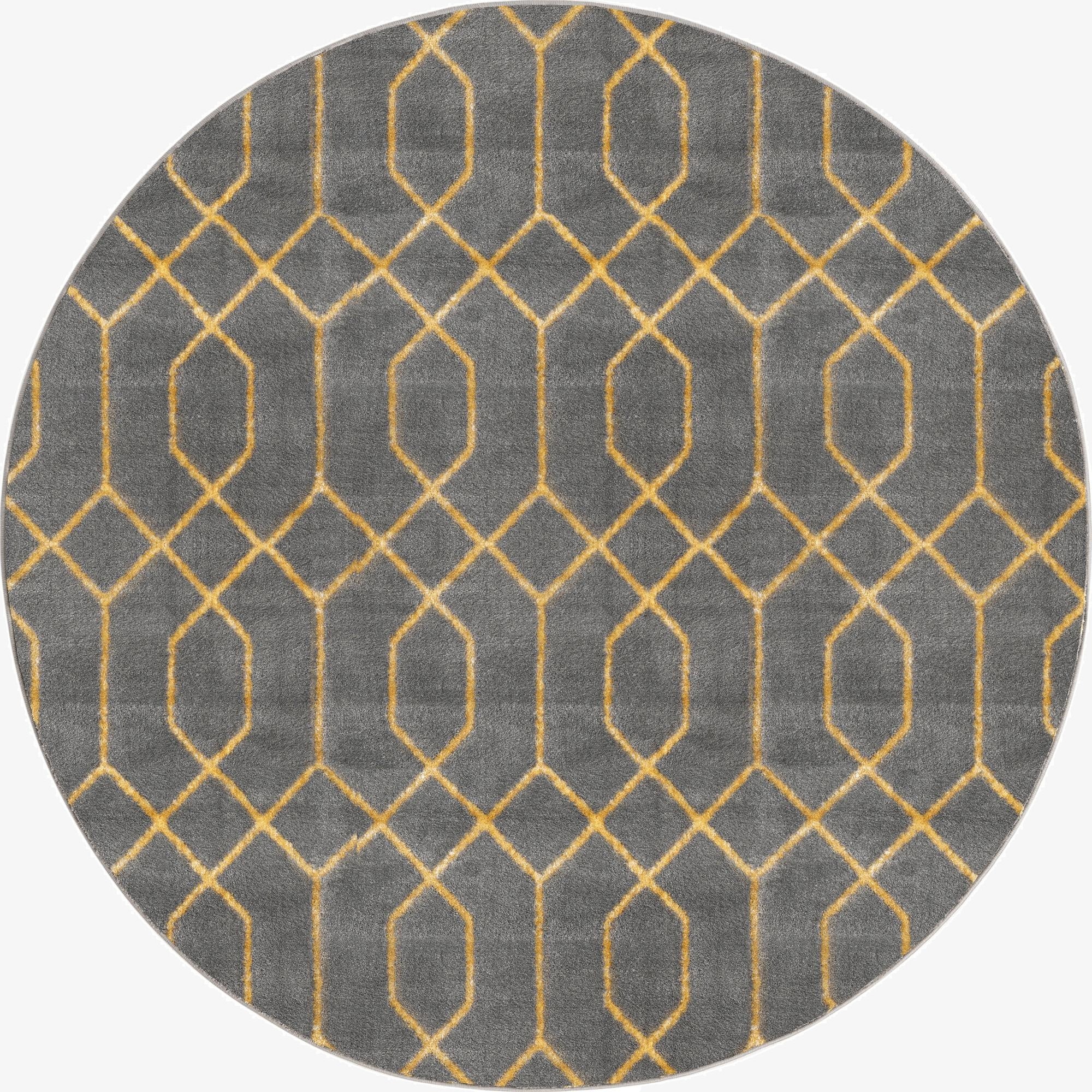5' 3 x 5' 3  Marilyn Monroe&trade; Glam Trellis Round Rug