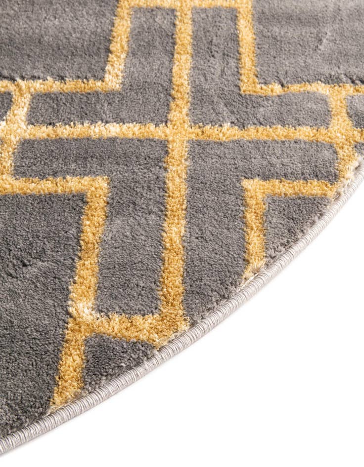 Detail image of 5' 3 x 5' 3  Marilyn Monroe™ Glam Deco Round Rug