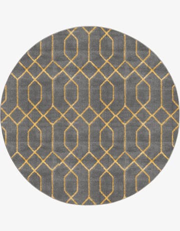 5' 3 x 5' 3 Marilyn Monroe™ Glam Trellis Round Rug