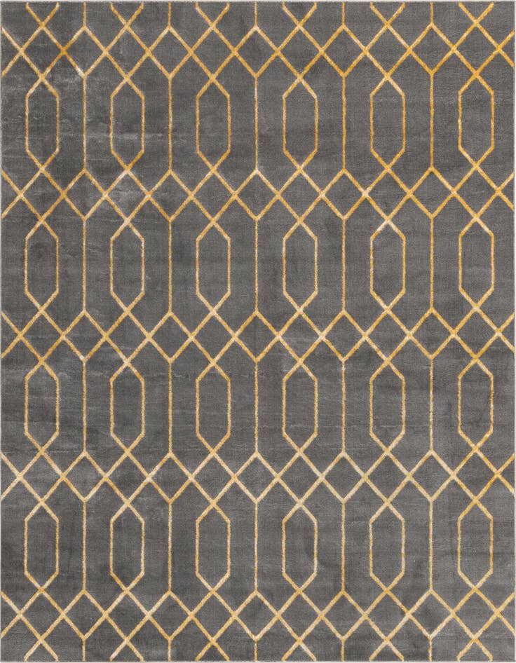 Detail image of 7' 10 x 7' 10 Marilyn Monroe™ Glam Trellis Square Rug