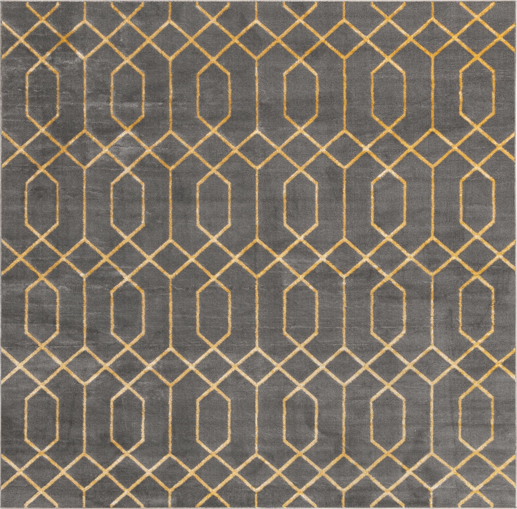 7' 10 x 7' 10  Marilyn Monroe&trade; Glam Trellis Square Rug