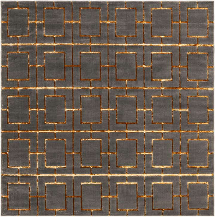 7' 10 x 7' 10 Marilyn Monroe™ Glam Deco Square Rug