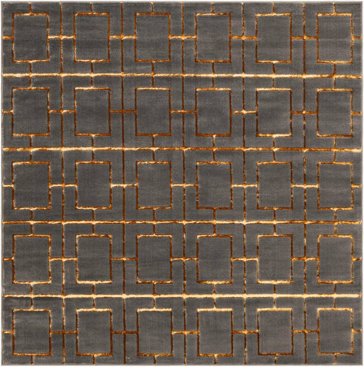Detail image of 7' 10 x 7' 10 Marilyn Monroe™ Glam Deco Square Rug