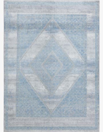 Gray Green Kamala Washable Rug