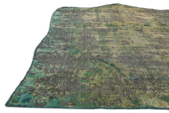 5' 7 x 9' 7 Hand Knotted Ultra Vintage Persian Wool Rug