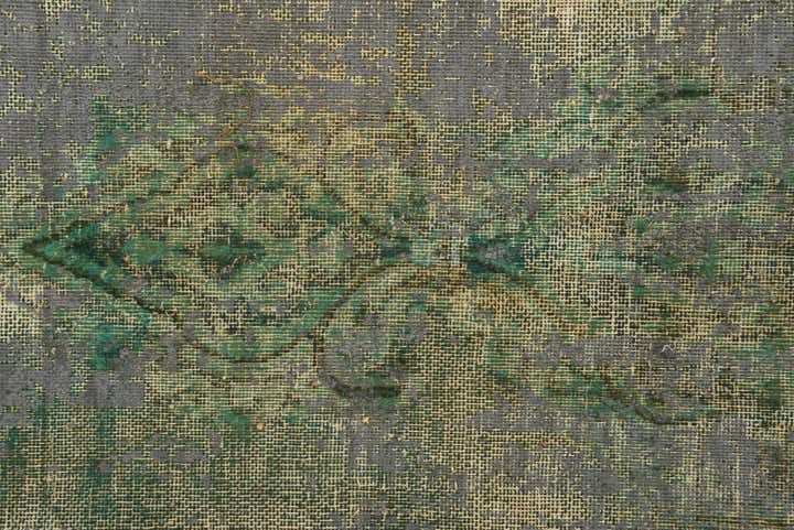 5' 7 x 9' 7 Hand Knotted Ultra Vintage Persian Wool Rug