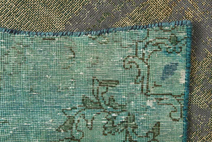 5' 7 x 9' 7 Hand Knotted Ultra Vintage Persian Wool Rug