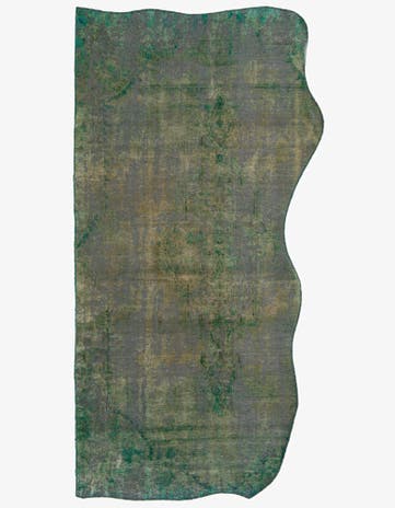 5' 7 x 9' 7 Hand Knotted Ultra Vintage Persian Wool Rug