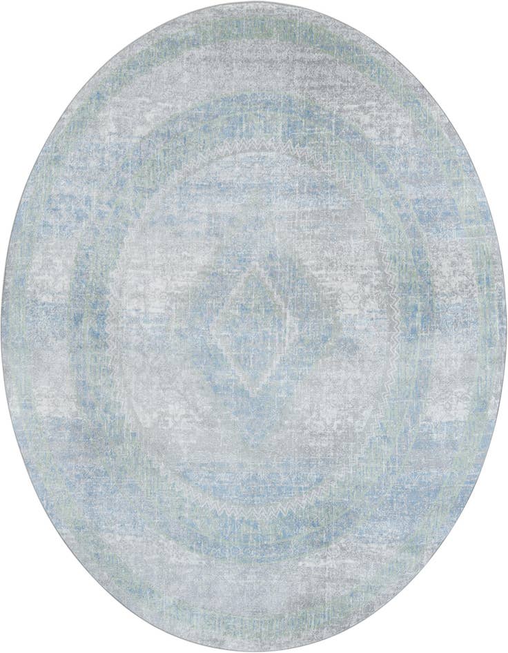 Detail image of 7' 10 x 7' 10 Kamala Washable Round Rug