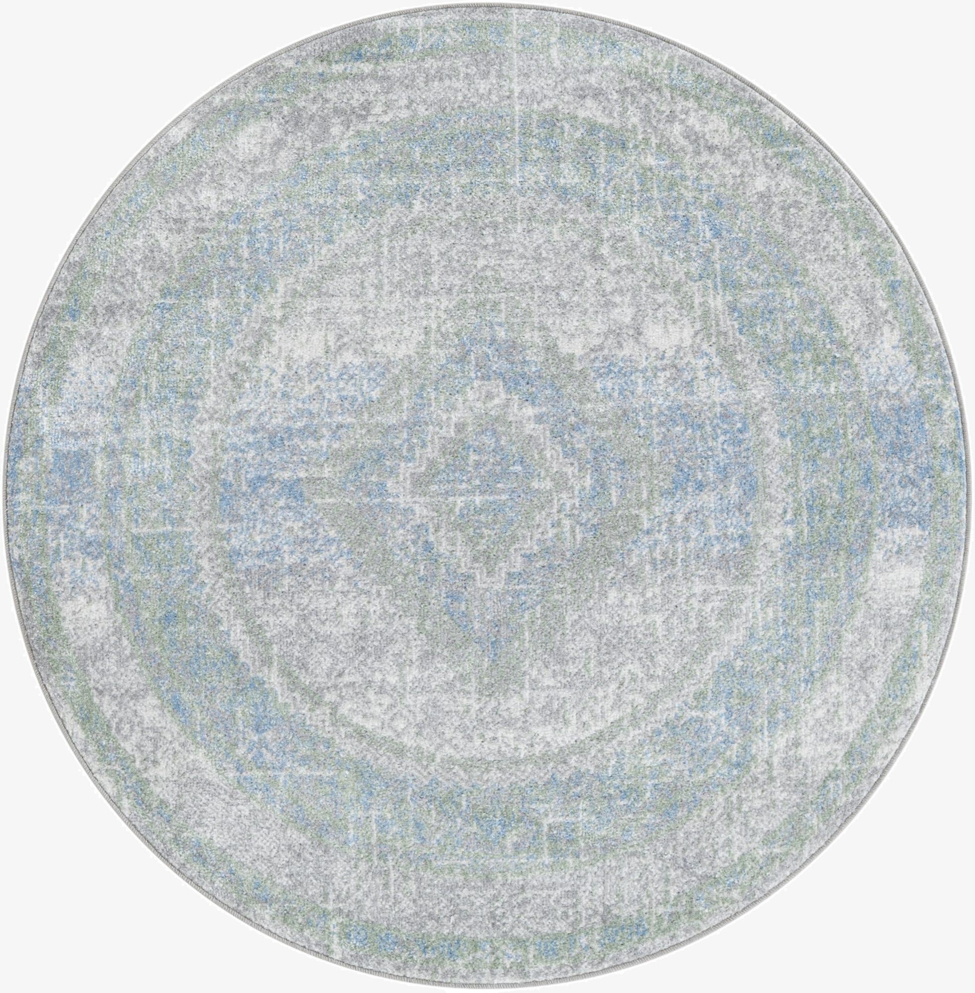 3' 3 x 3' 3 Kamala Washable Round Rug