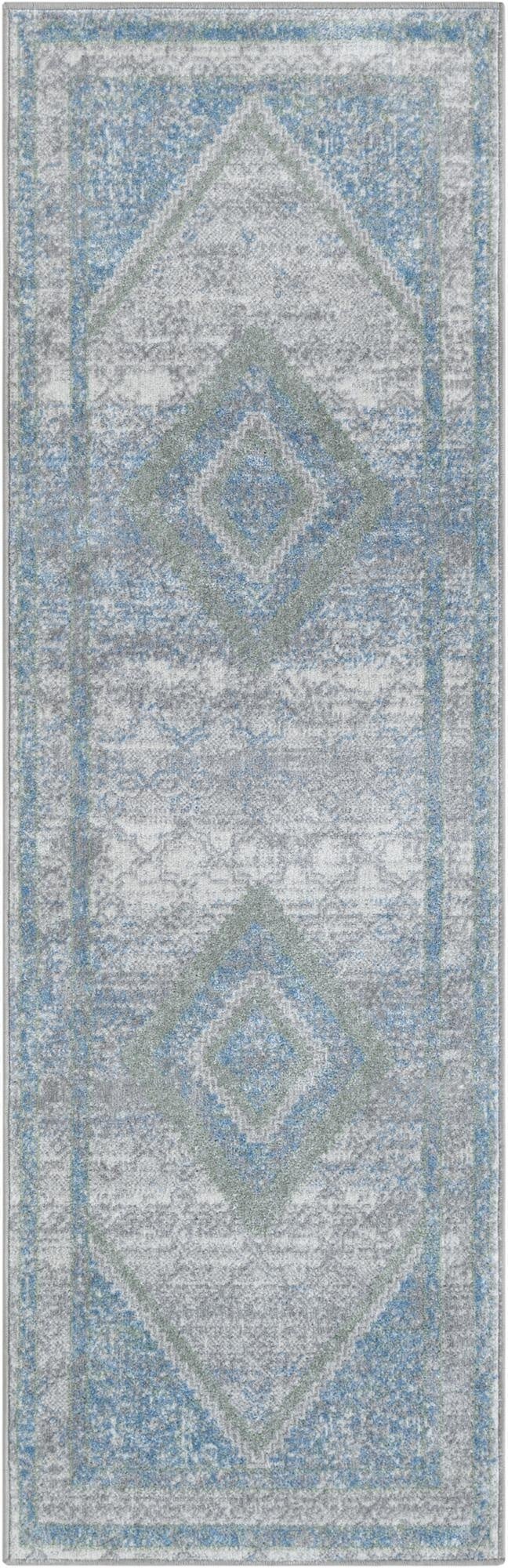 2' x 6' Kamala Washable Runner Rug