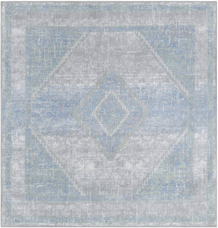 Detail image of 5' 3 x 5' 3 Kamala Washable Square Rug