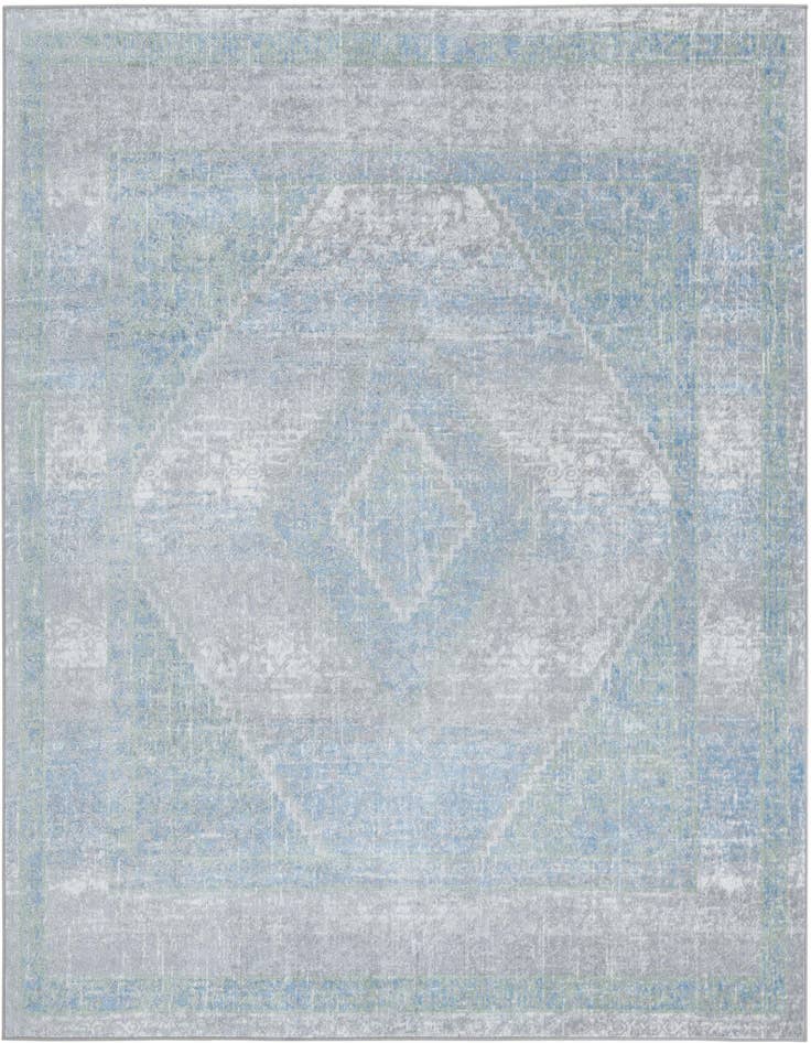 Detail image of 7' 10 x 7' 10 Kamala Washable Square Rug