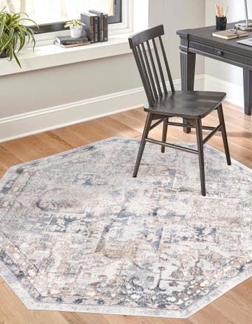 5' 3 x 5' 3 Highbury Octagon Rug