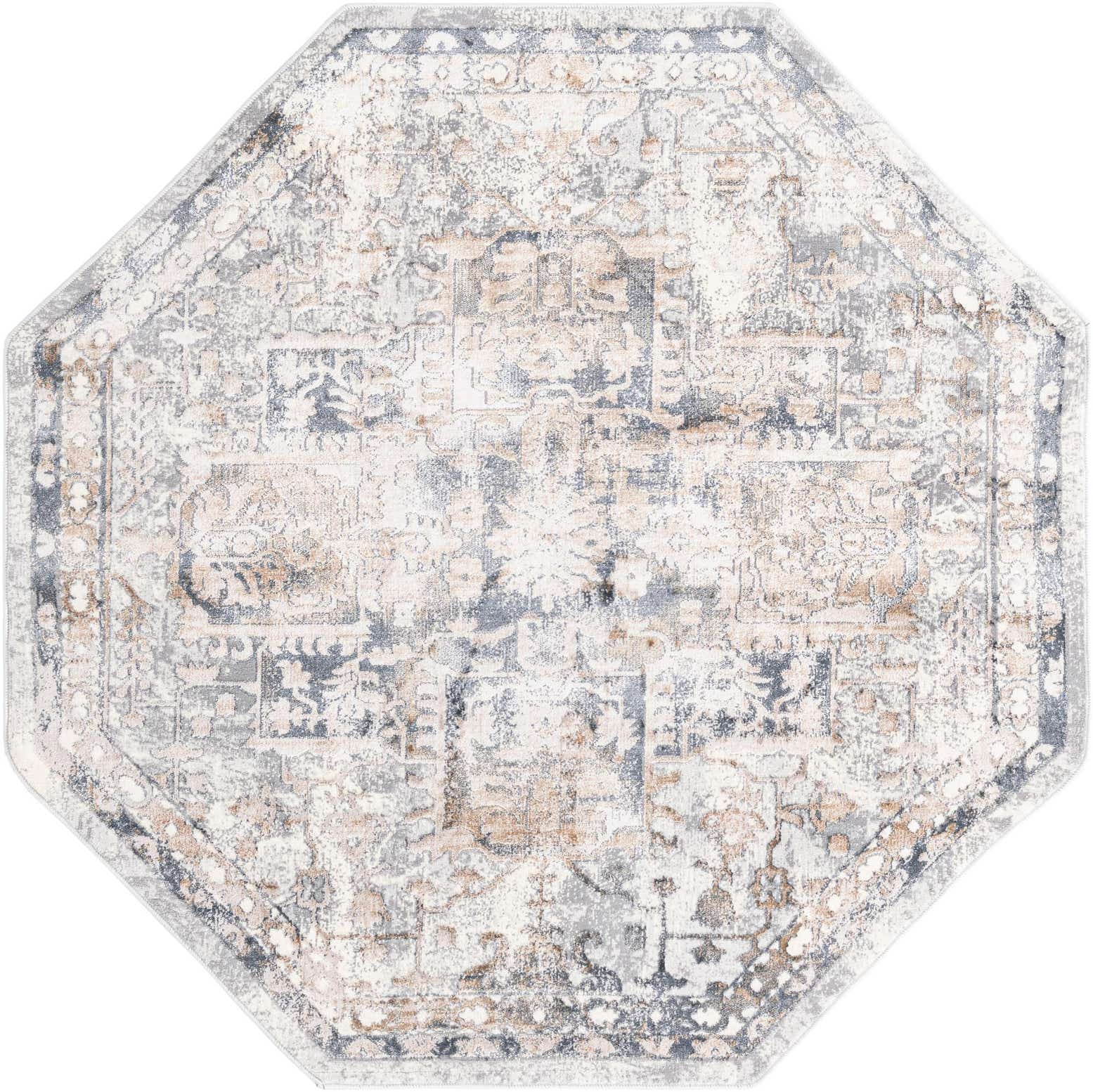 5' 3 x 5' 3 Highbury Octagon Rug