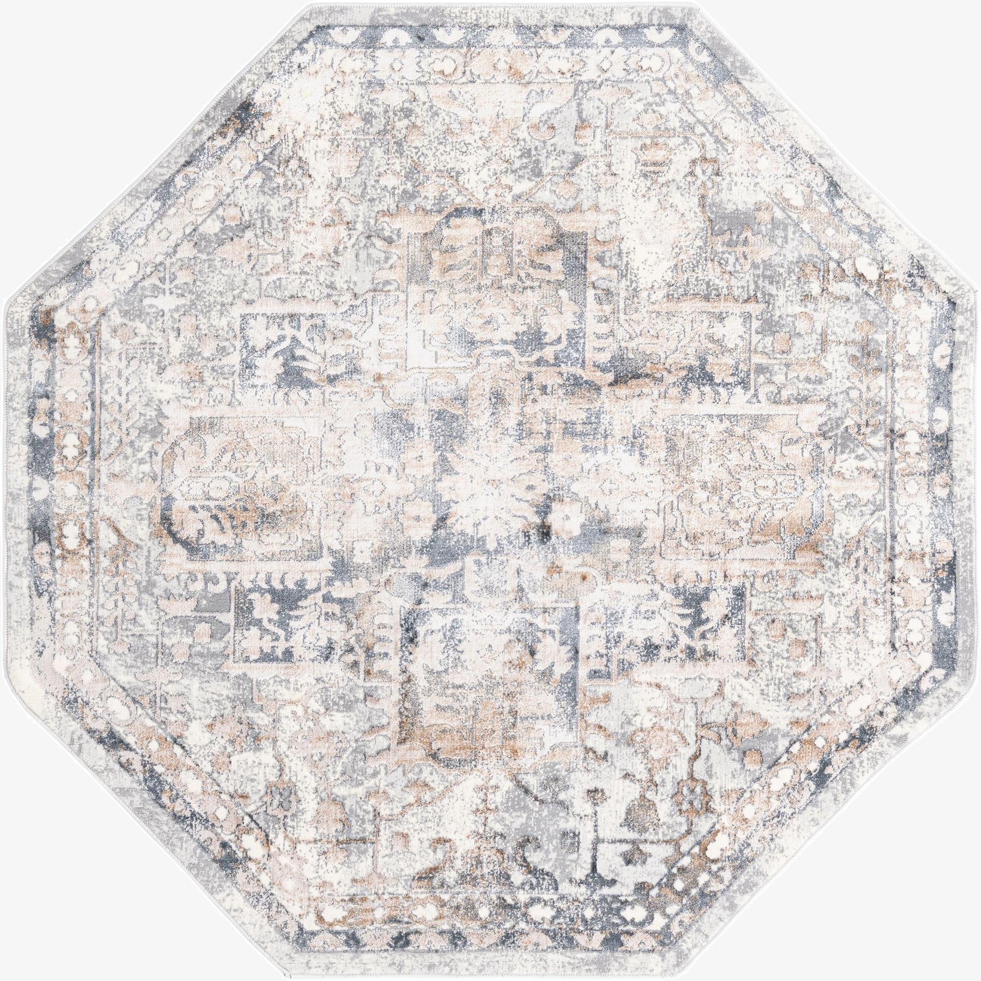 5' 3 x 5' 3 Highbury Octagon Rug
