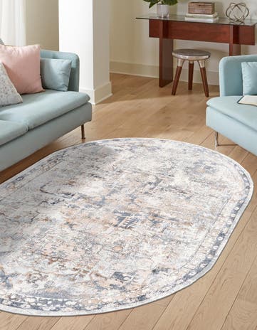 5' 3 x 8' Highbury Oval Rug