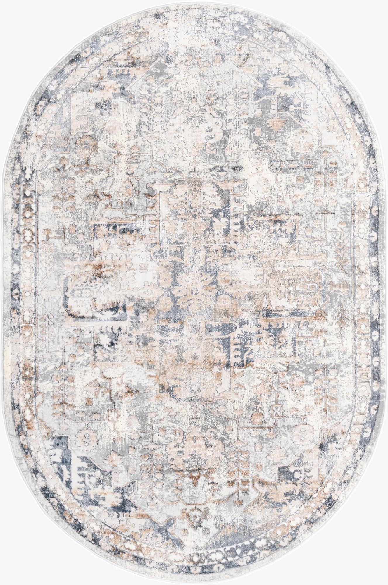 5' 3 x 8' Highbury Oval Rug