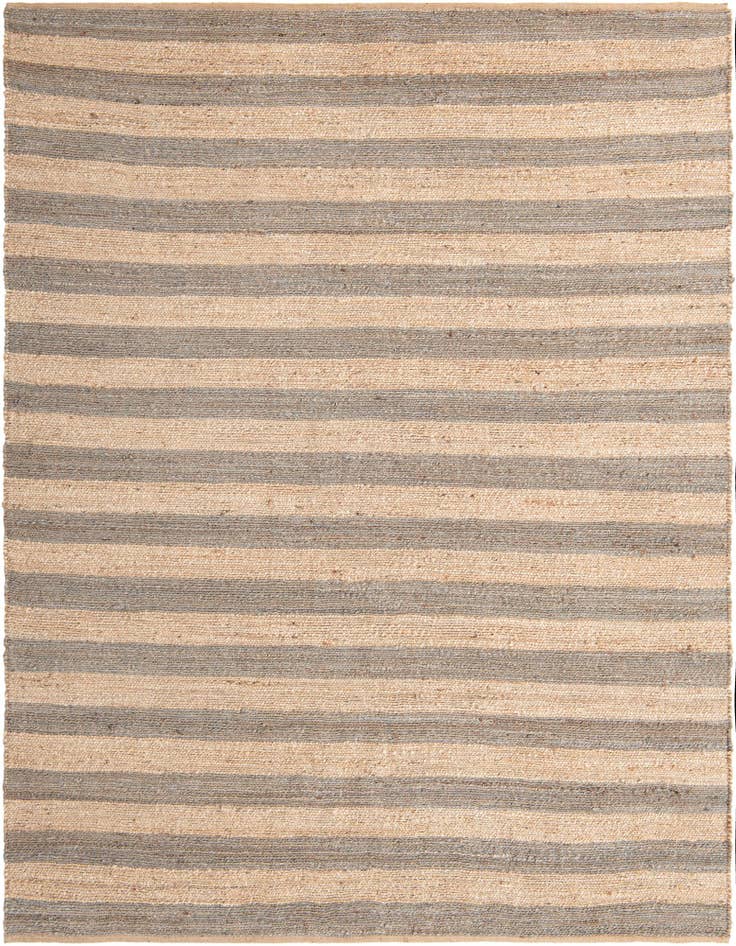 Detail image of 7' 10 x 10'  Hand Braided Jute Rug