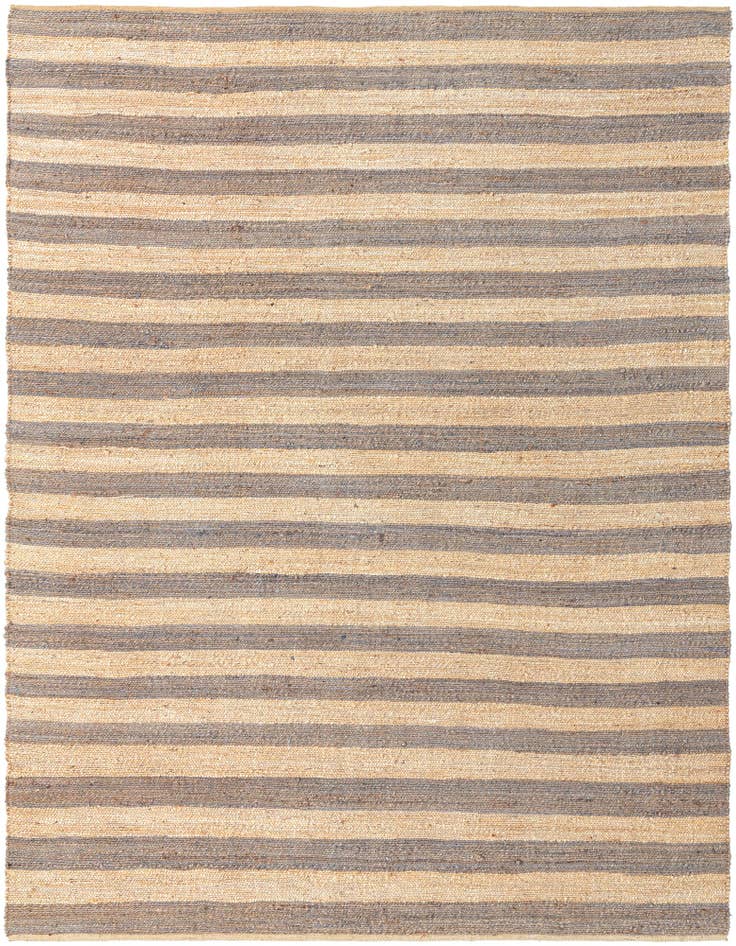 Detail image of 9' x 12'  Hand Braided Jute Rug