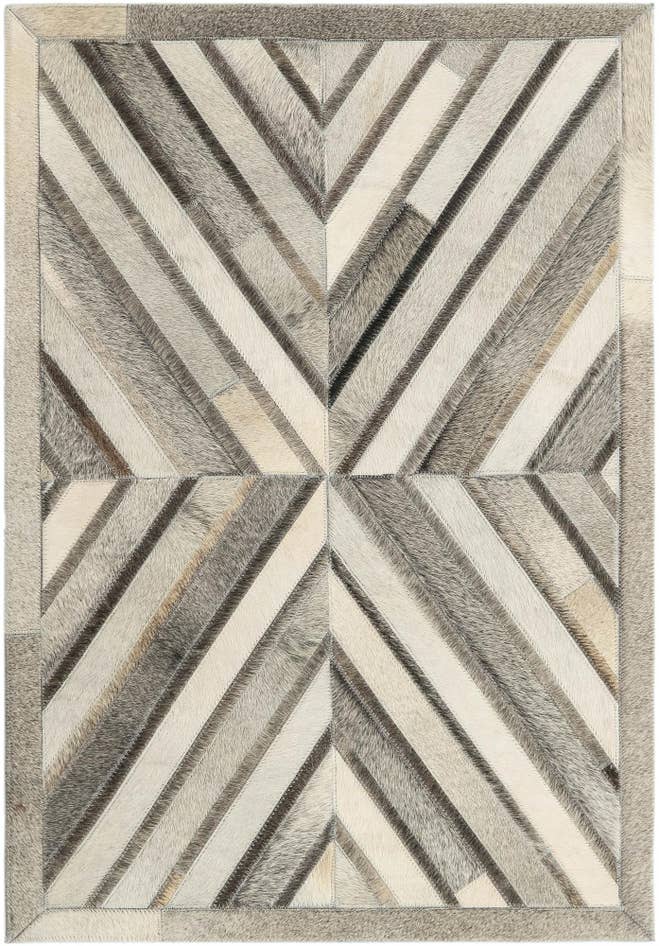 Detail image of 2' x 3' 1 Cowhide Leather Rug