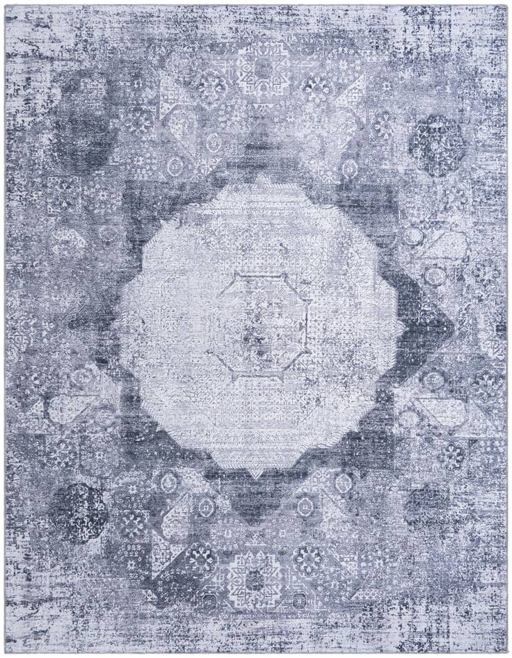 Detail image of 7' 10 x 10' Washable Yara Rug